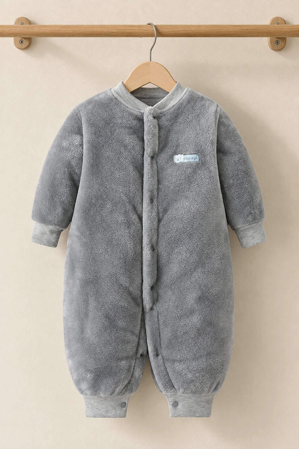 Combinaison Moumoute Bebe - Gris