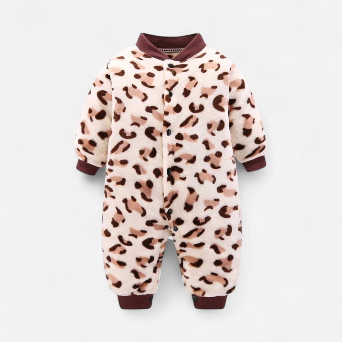 Combinaison Moumoute Bebe - Léopard