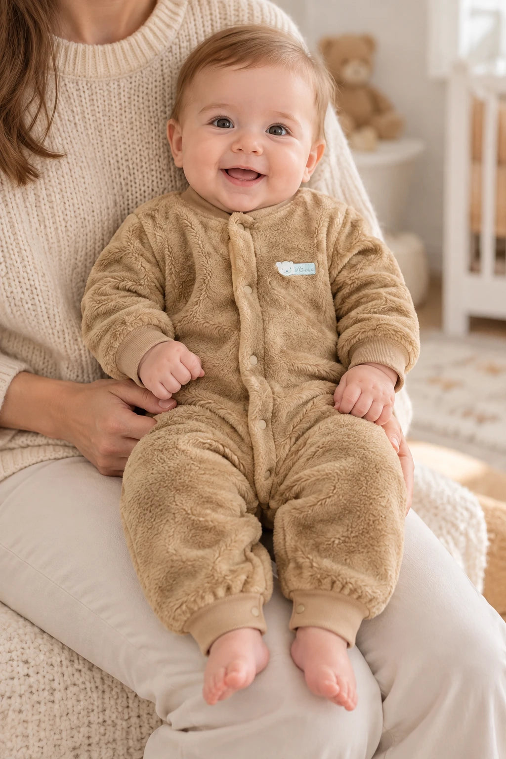 Combinaison Moumoute Bebe - Marron