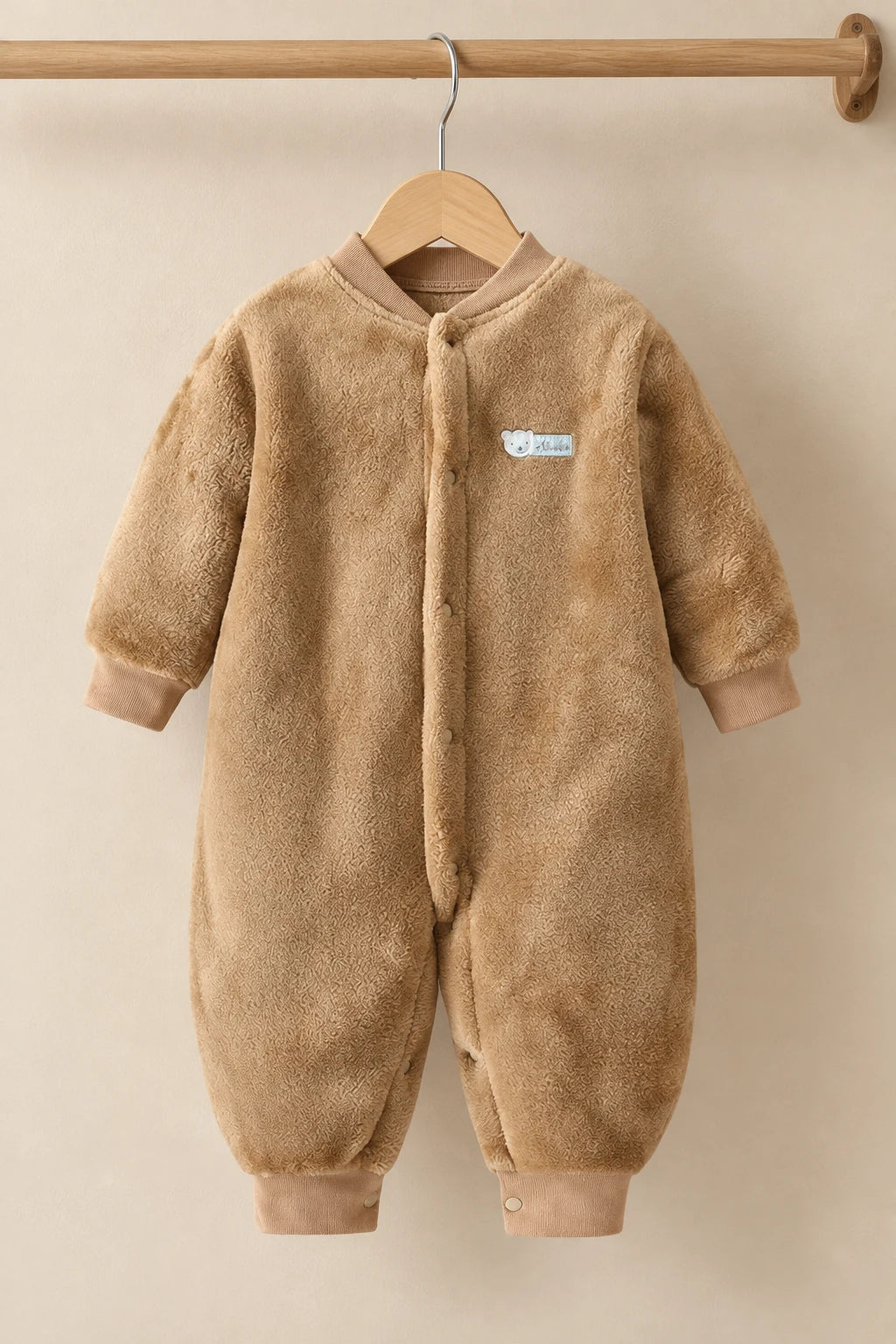 Combinaison Moumoute Bebe - Marron
