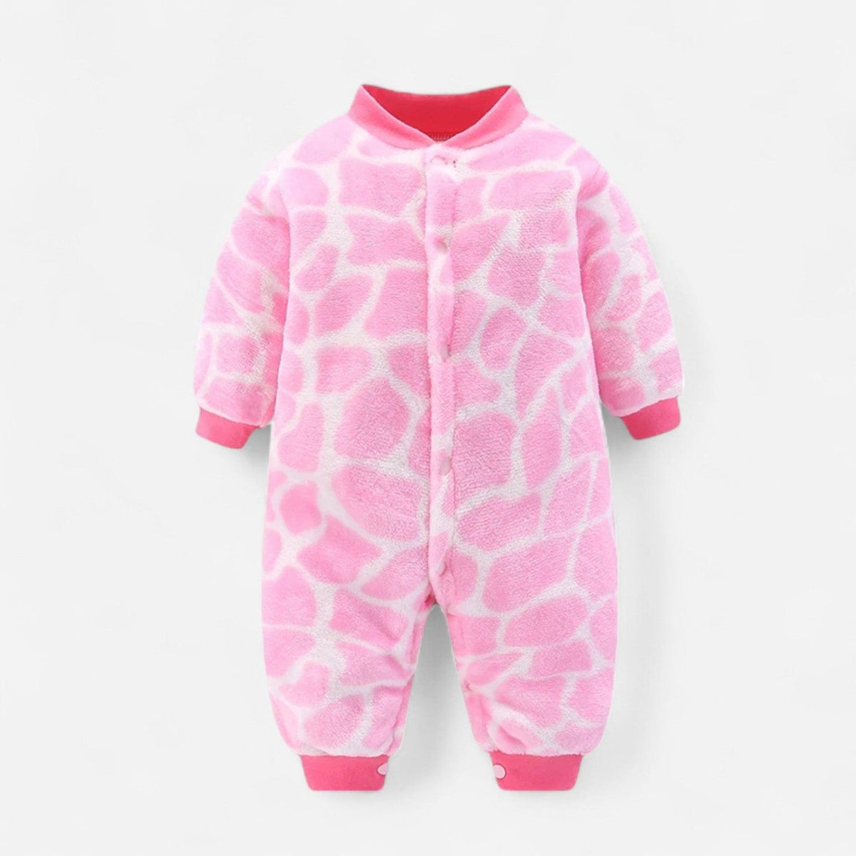 Combinaison Moumoute Bebe - Roche Rose