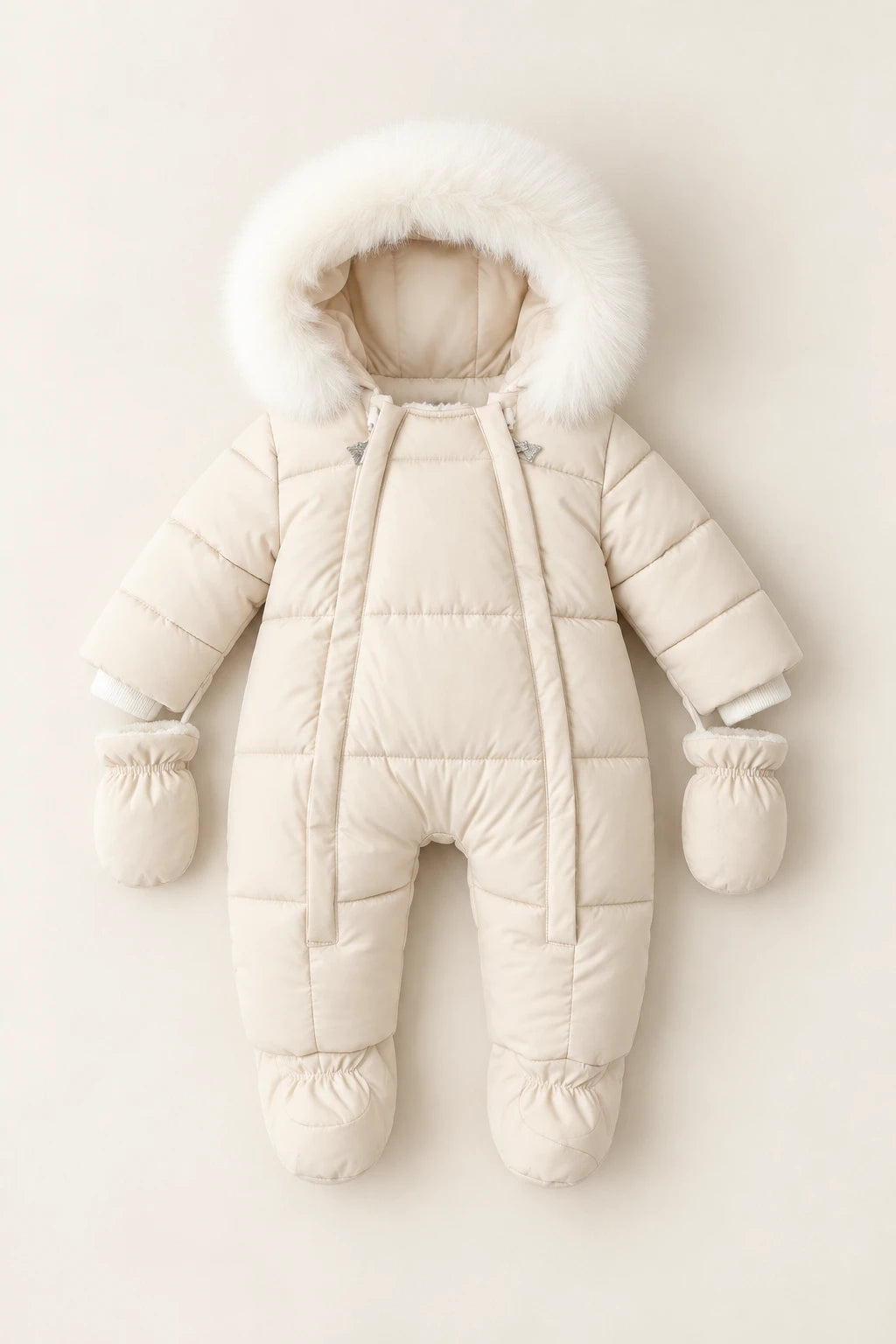 Combinaison Neige Bebe - Beige