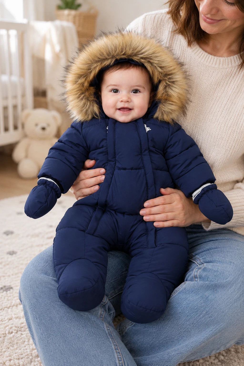 Combinaison Neige Bebe - Bleu