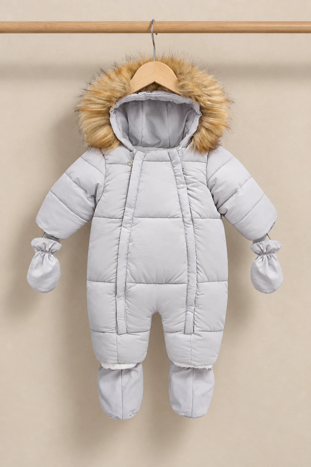 Combinaison Neige Bebe - Gris