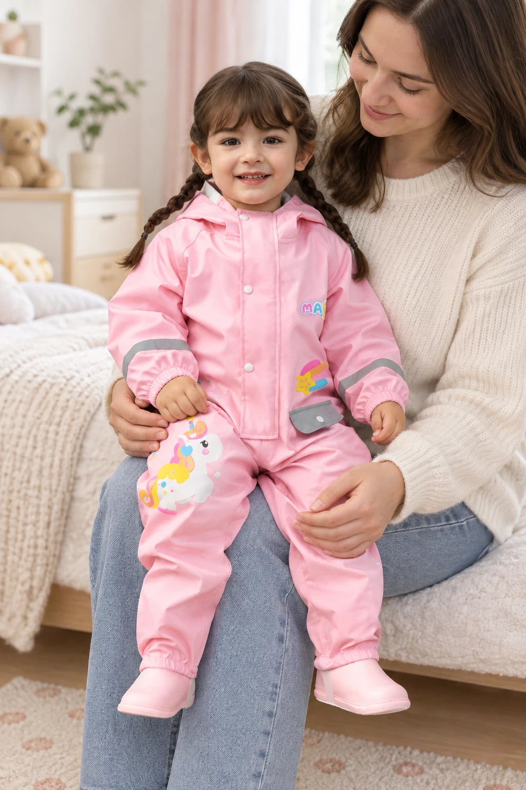 Combinaison Pluie Pour Bebe - Licorne
