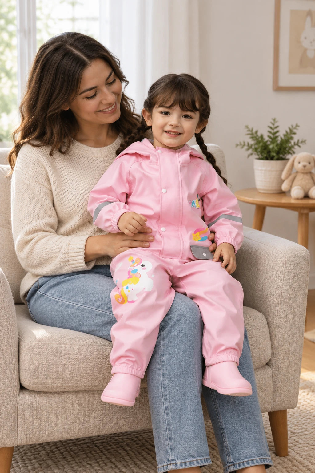 Combinaison Pluie Pour Bebe - Licorne