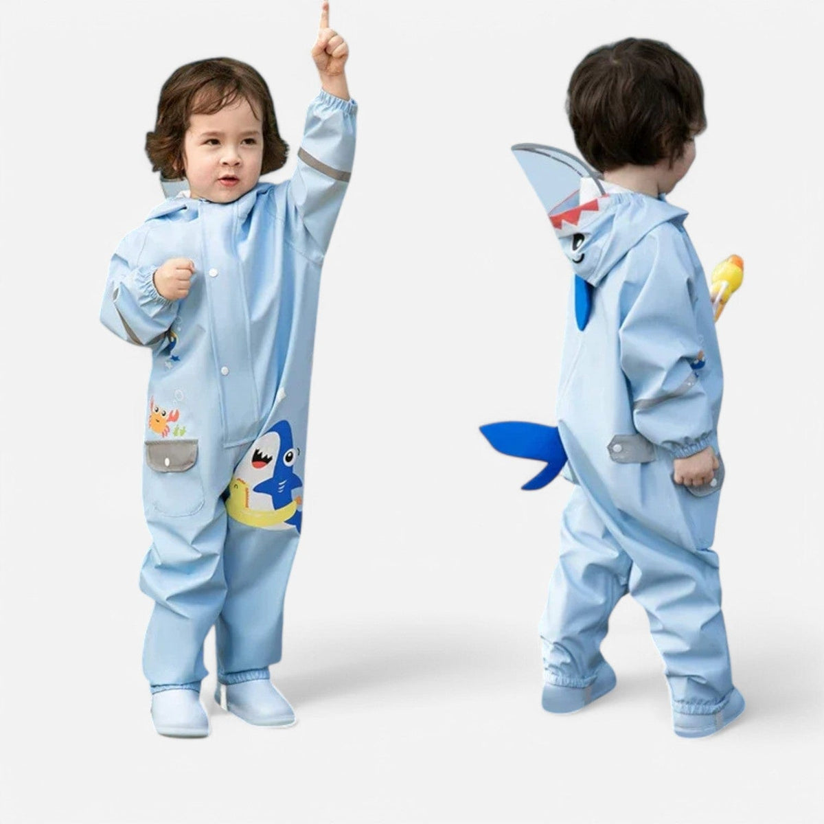 Combinaison Pluie Pour Bebe - Requin