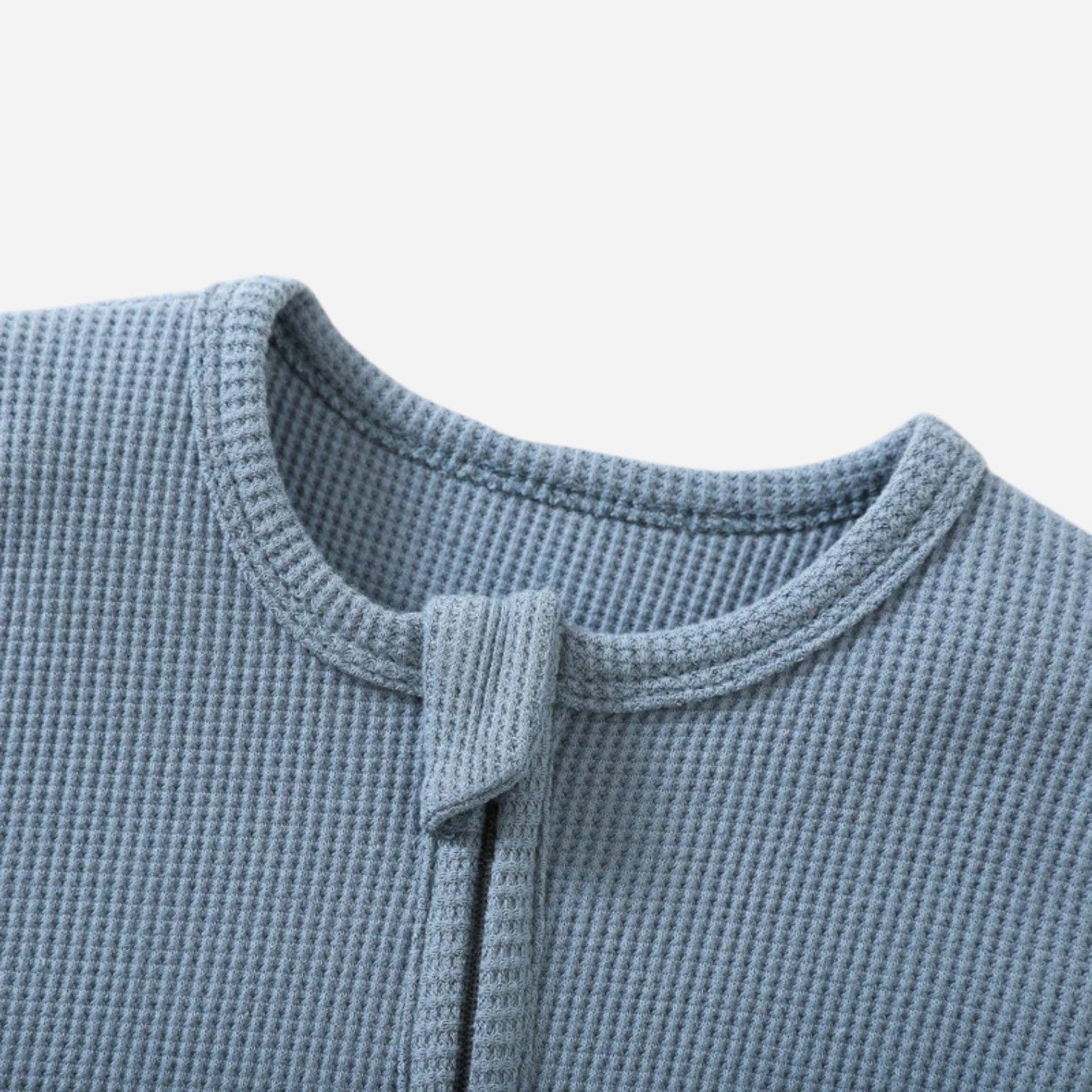 Combinaison Pur Coton Bébé - Bleu