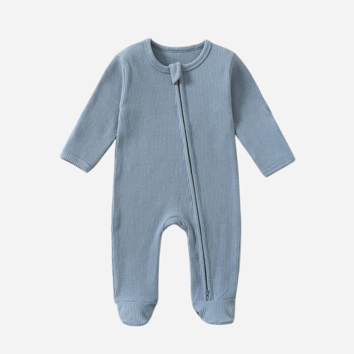 Combinaison Pur Coton Bébé - Bleu