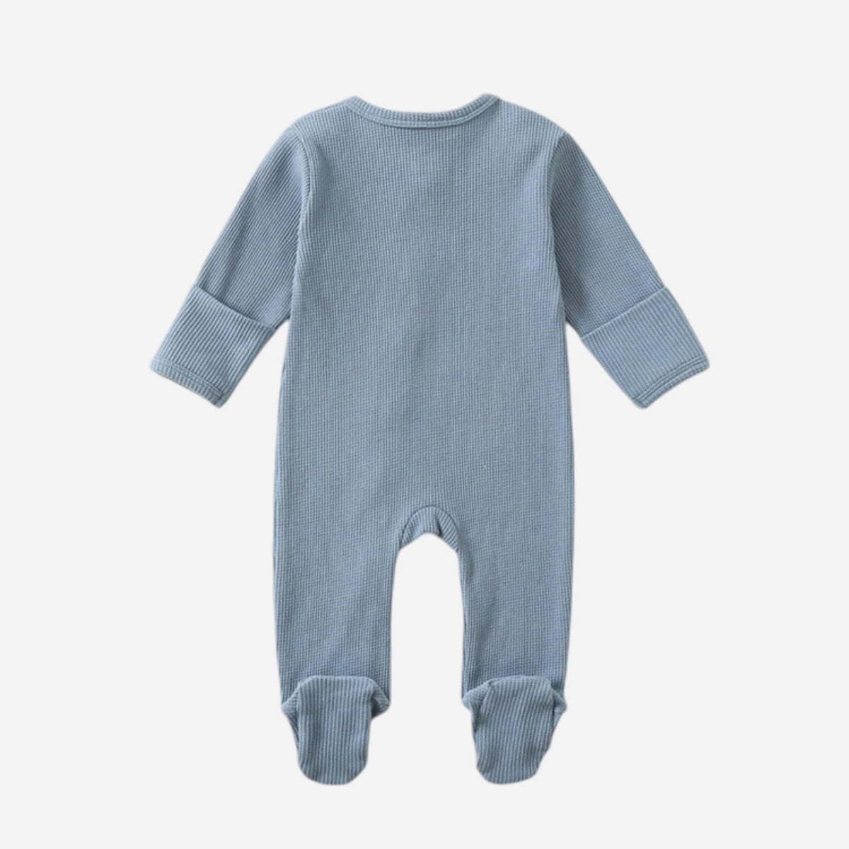 Combinaison Pur Coton Bébé - Bleu