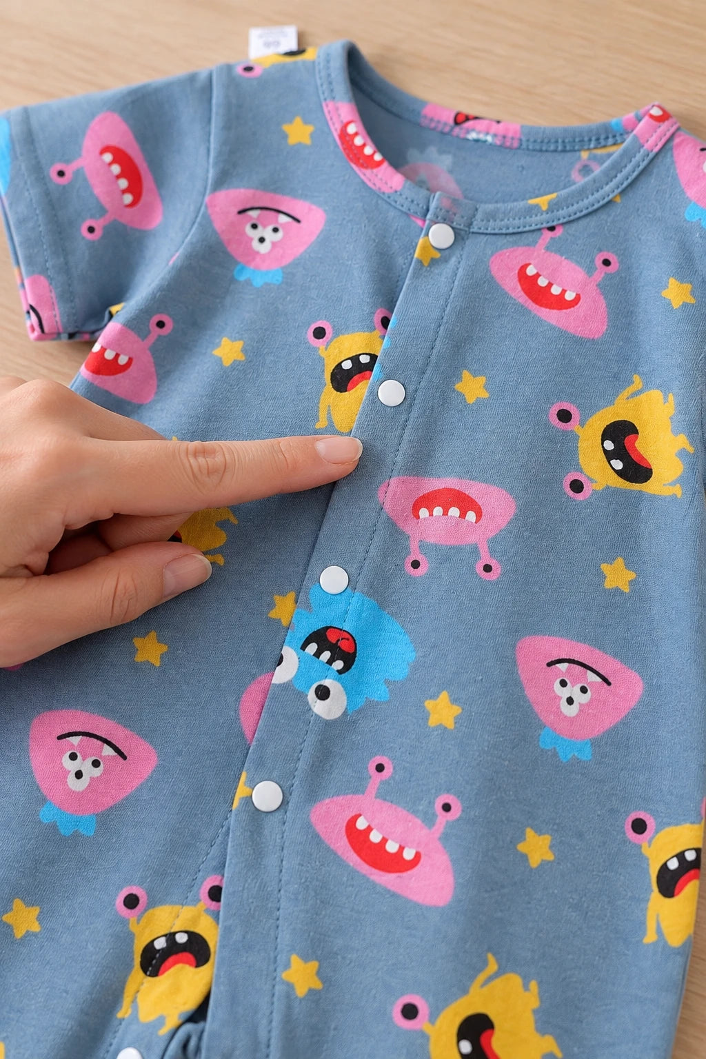 Combinaison Pyjama Bebe - Aliens