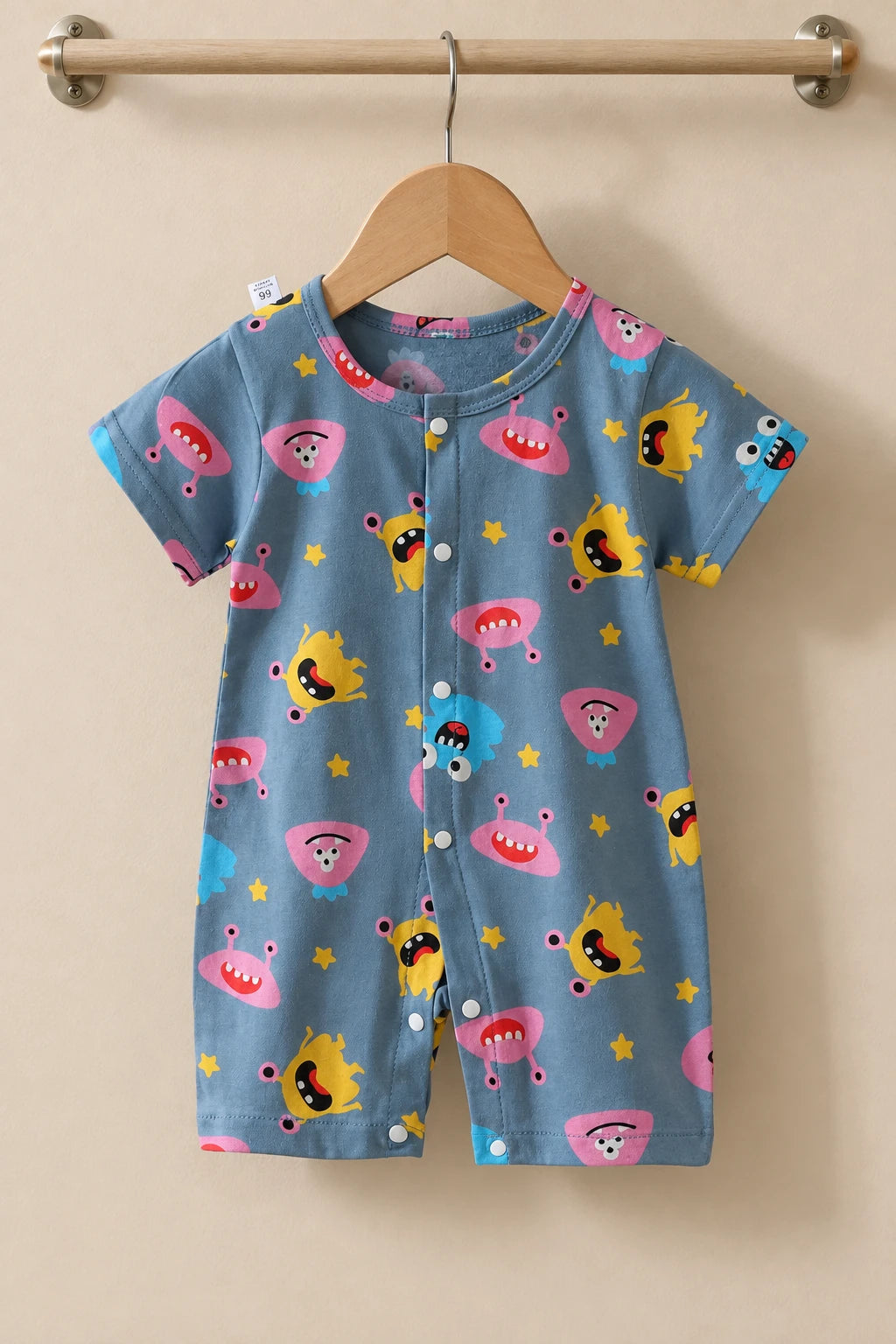 Combinaison Pyjama Bebe - Aliens