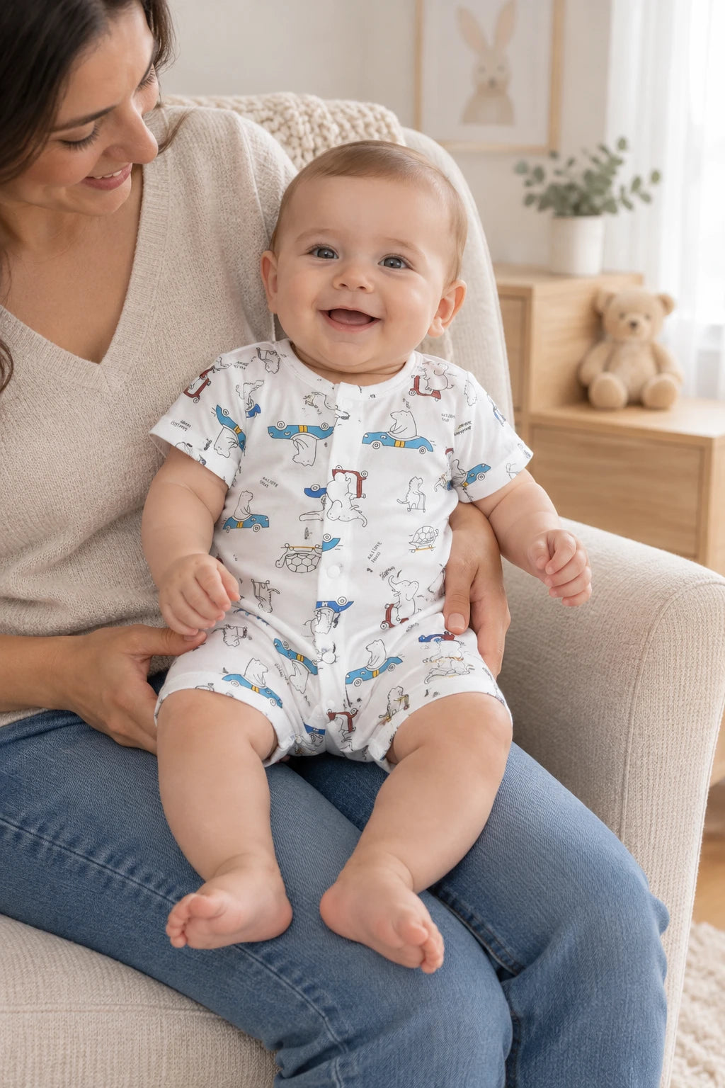 Combinaison Pyjama Bebe - Animaux