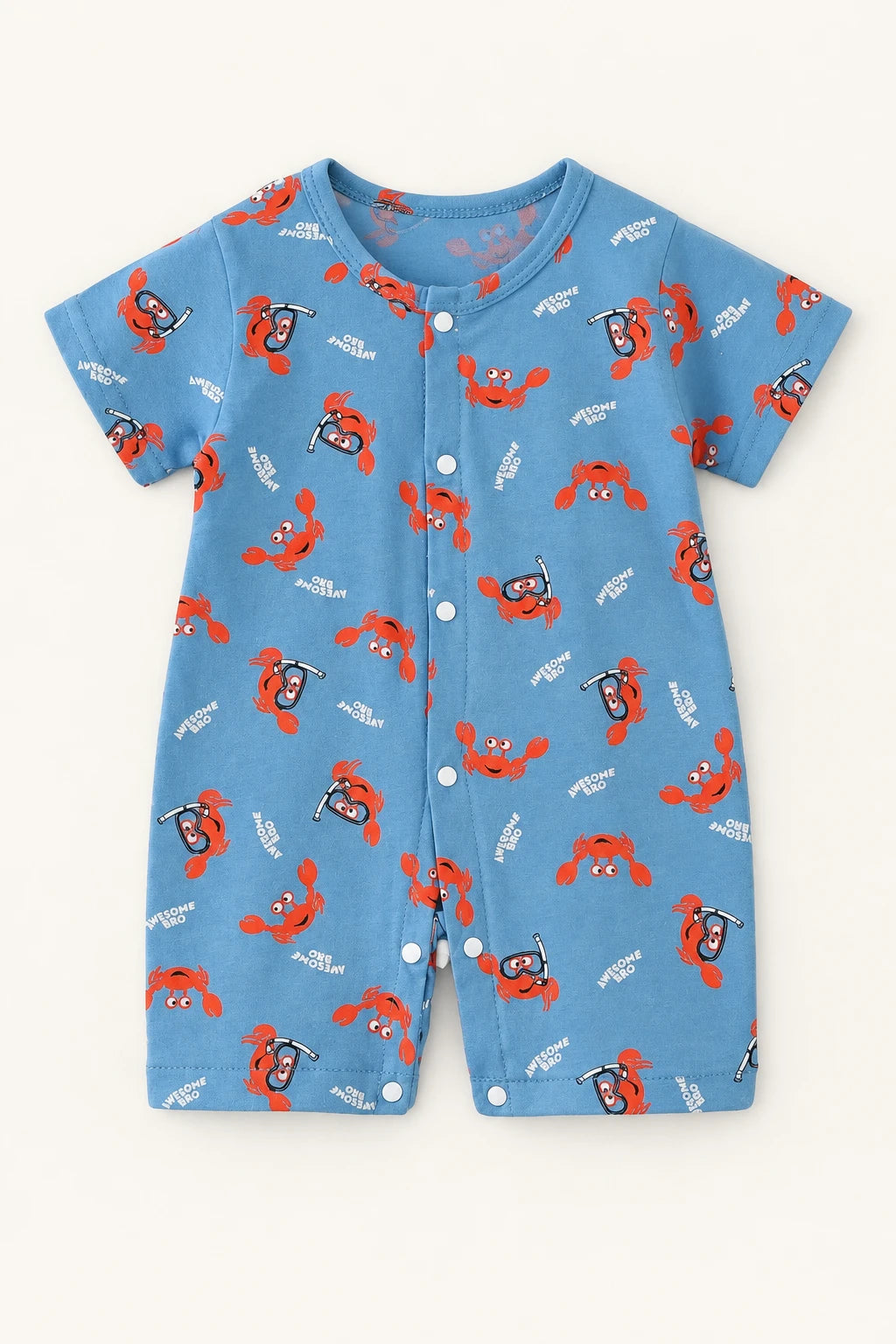 Combinaison Pyjama Bebe - Crabes