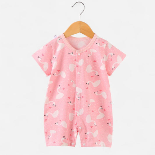 Combinaison Pyjama Bebe - Cygnes : Douceur & Confort Inégalés