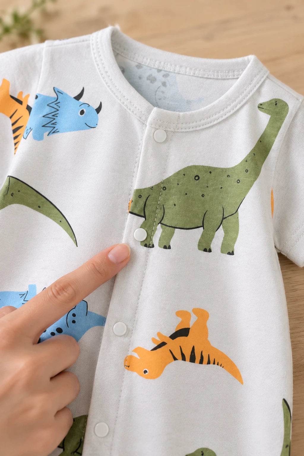 Combinaison Pyjama Bebe - Dinosaures