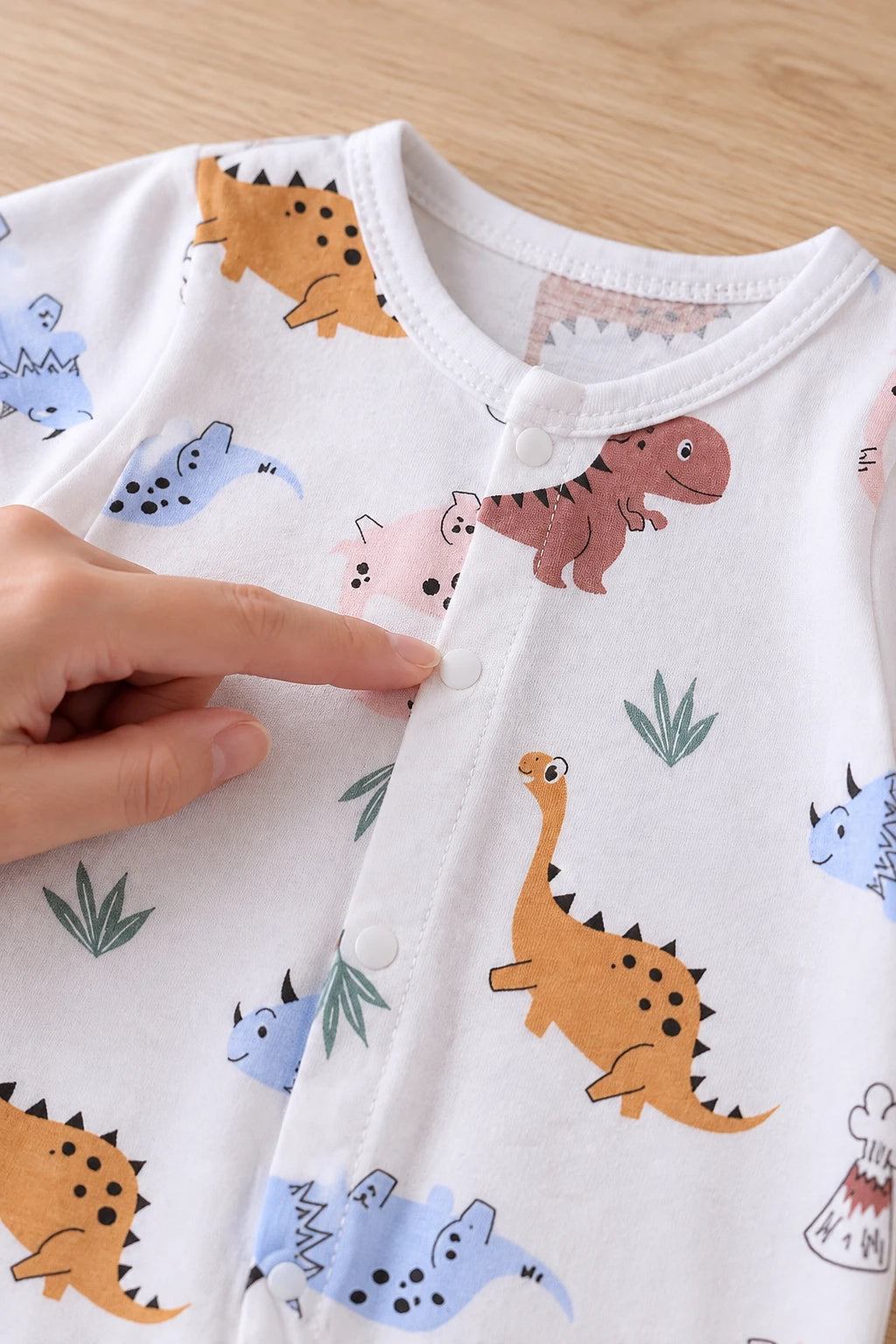 Combinaison Pyjama Bebe - Jurassique