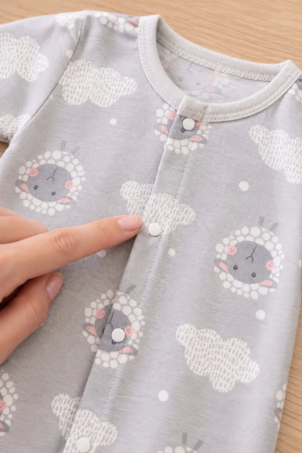 Combinaison Pyjama Bebe - Moutons