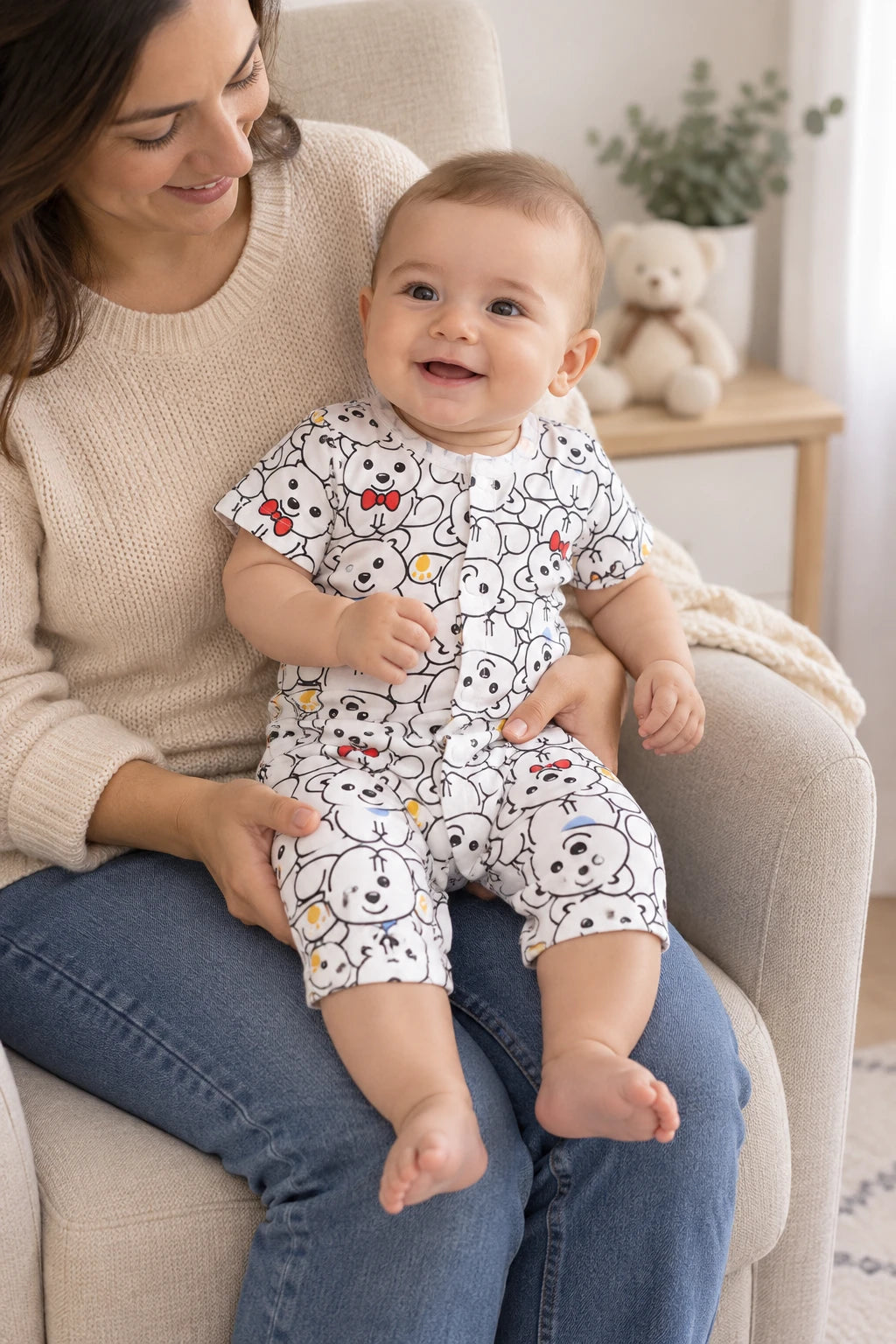 Combinaison Pyjama Bebe - Nounours