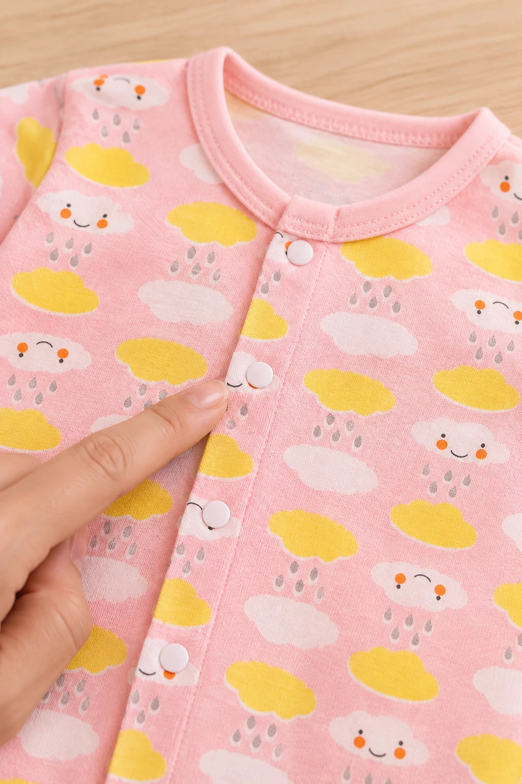 Combinaison Pyjama Bebe - Nuages