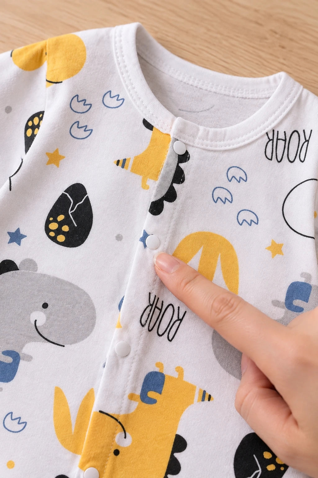 Combinaison Pyjama Bebe - T-Rex