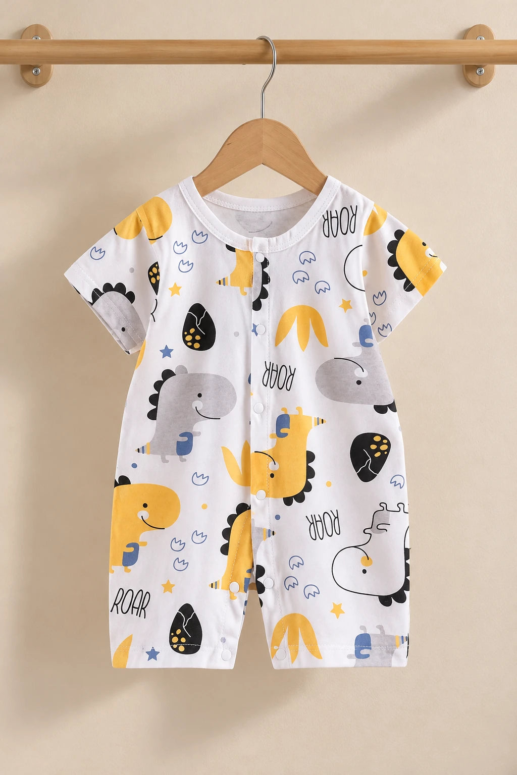 Combinaison Pyjama Bebe - T-Rex
