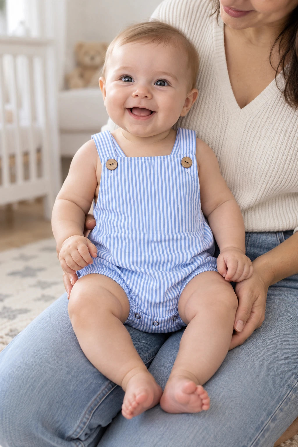 Combinaison Salopette Bebe - Bleu