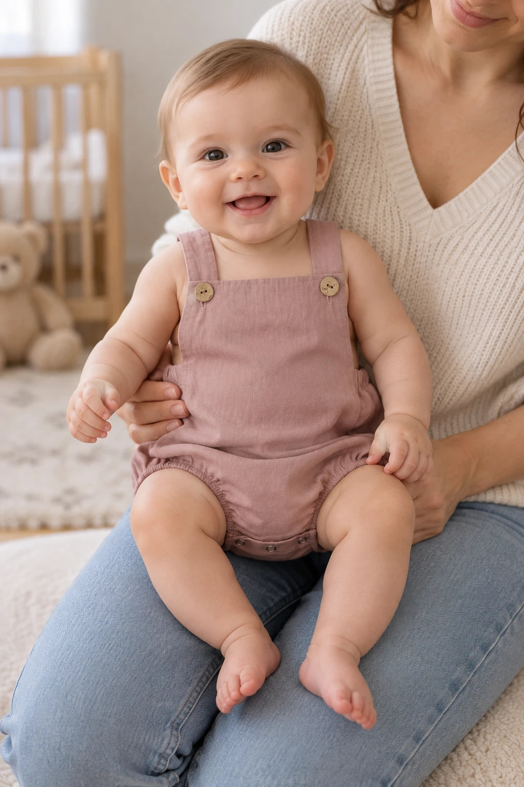 Combinaison Salopette Bebe - Marron