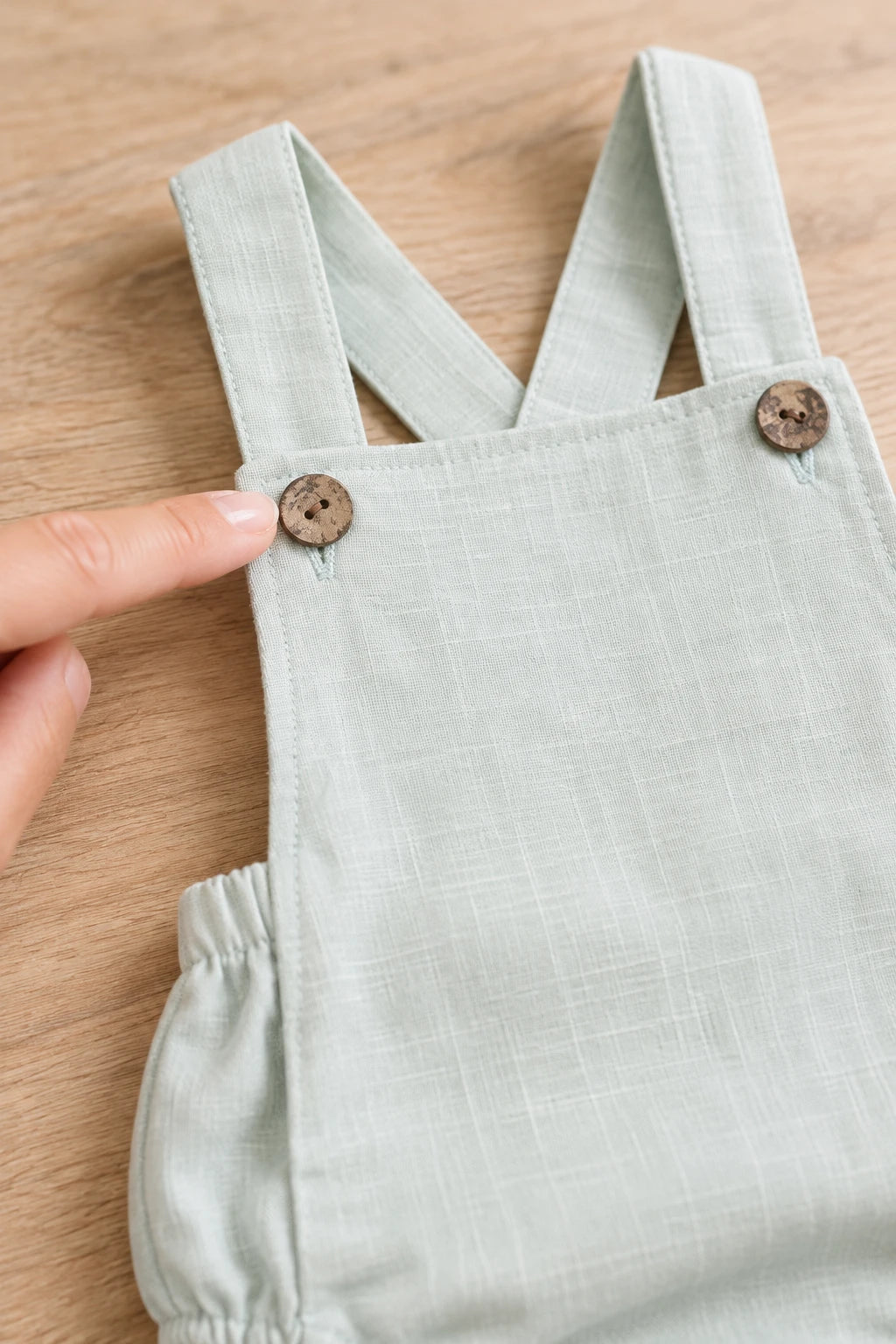 Combinaison Salopette Bebe - Vert Clair