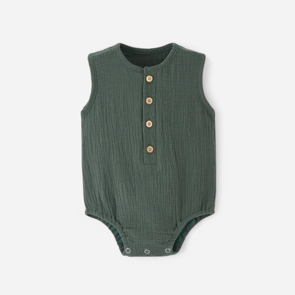 Combinaison Sans Manche Bebe - Vert