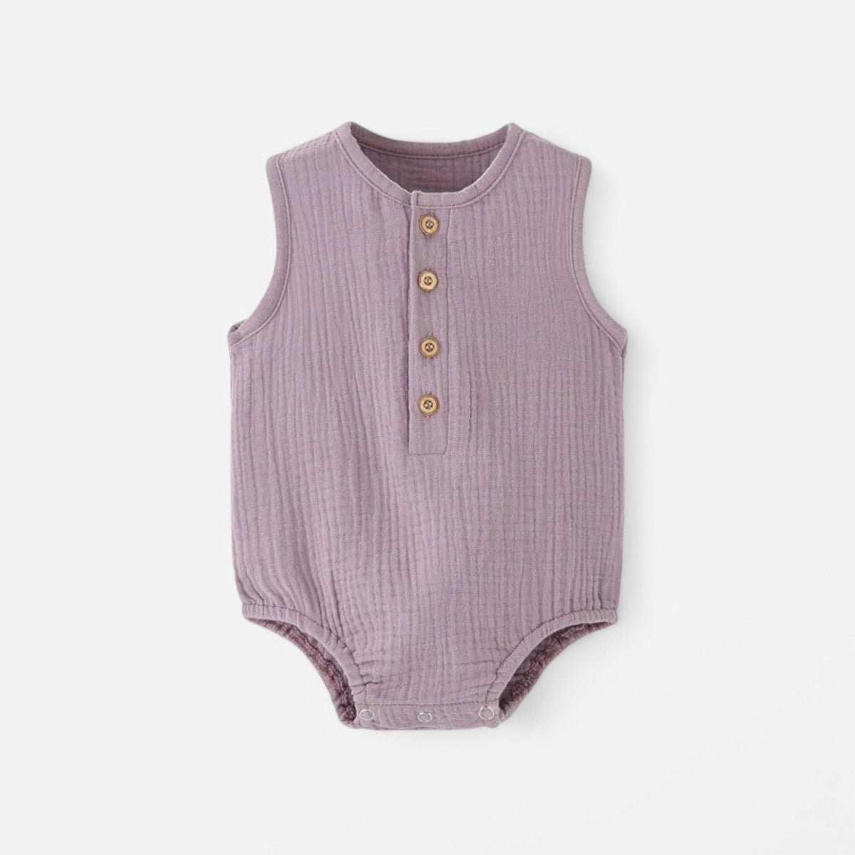Combinaison Sans Manche Bebe - Violet