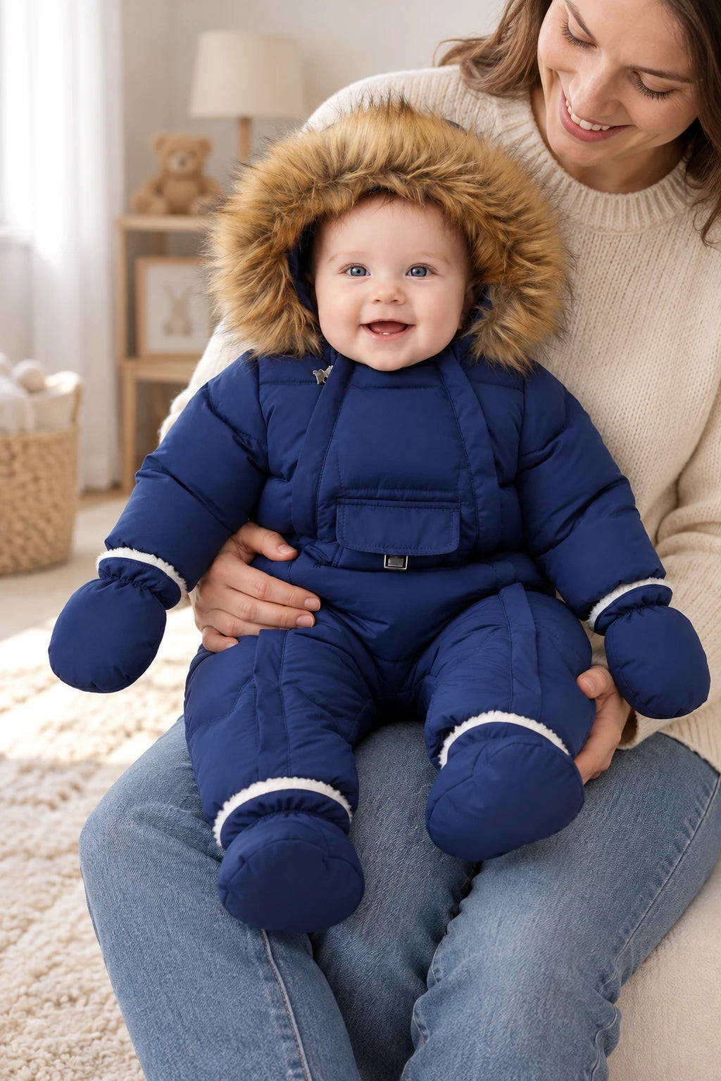Combinaison Ski Bebe Garçon - Bleu