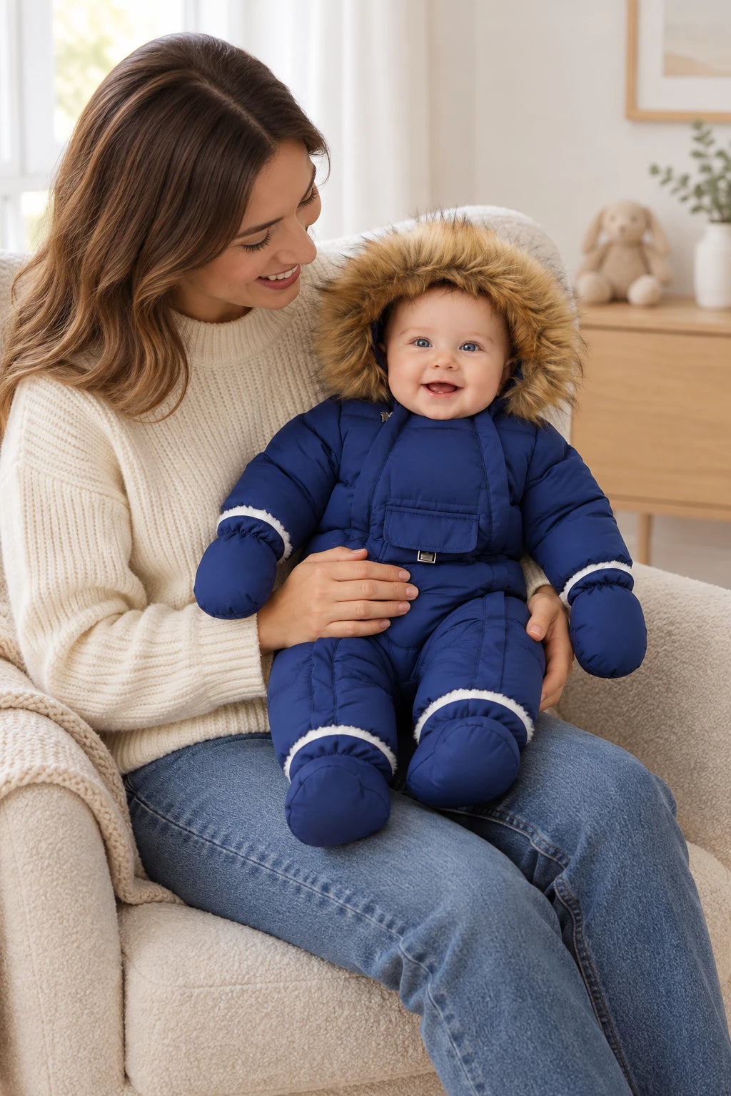 Combinaison Ski Bebe Garçon - Bleu