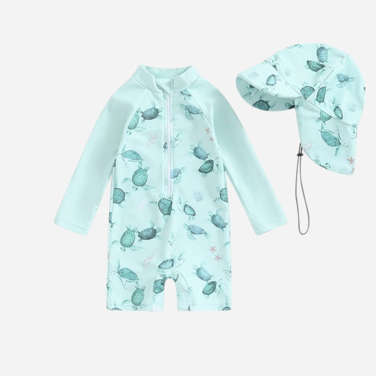 Combinaison Tortue Bebe - Bleu