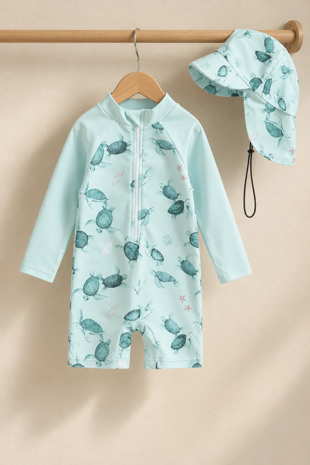Combinaison Tortue Bebe - Bleu