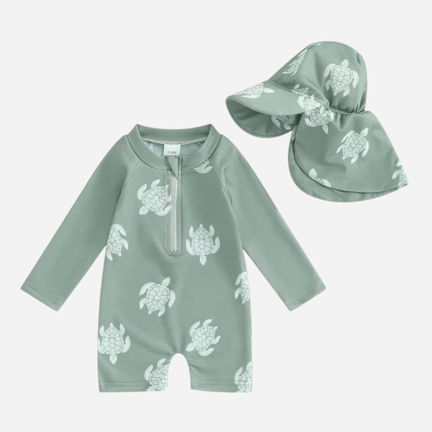 Combinaison Tortue Bebe - Vert