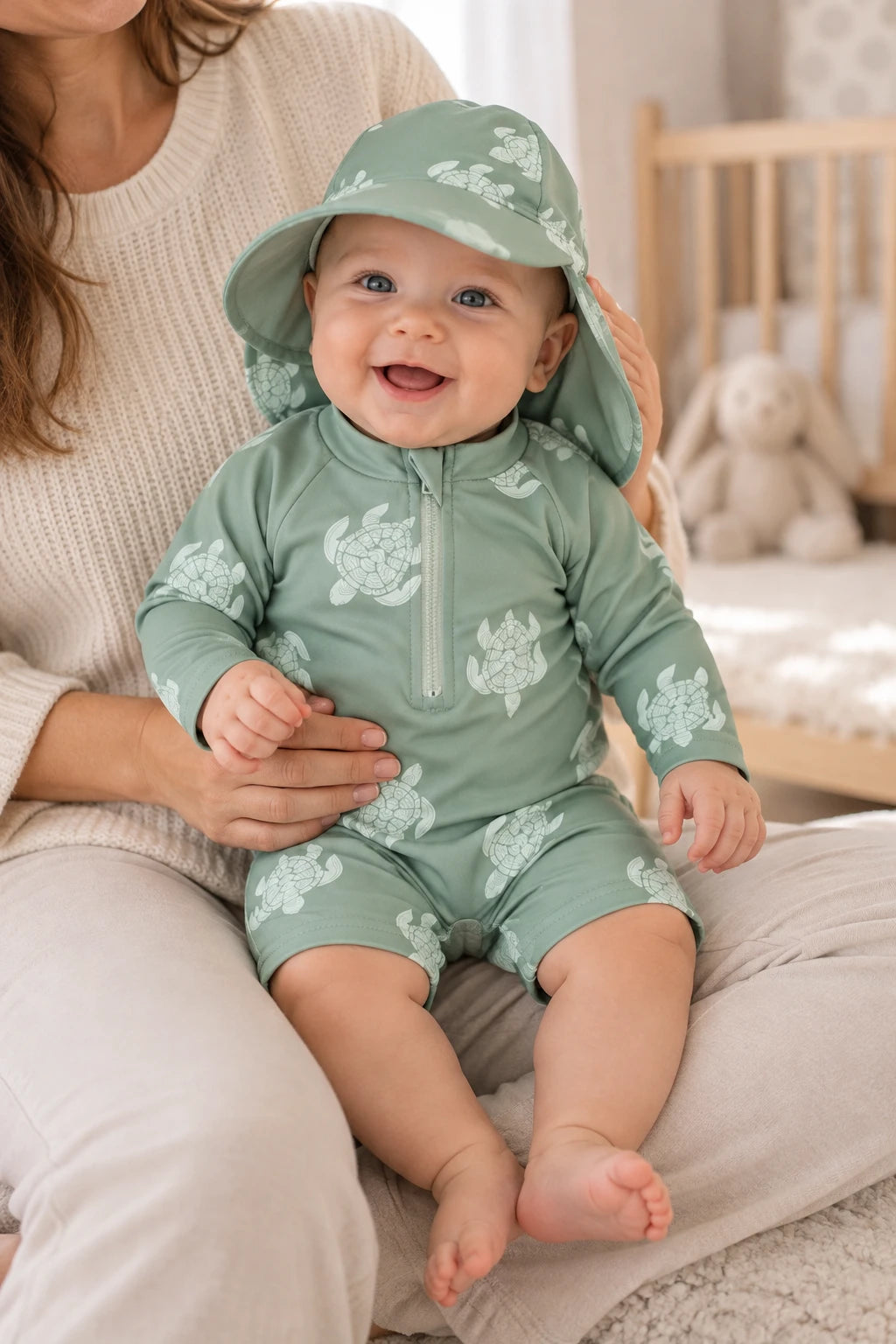 Combinaison Tortue Bebe - Vert