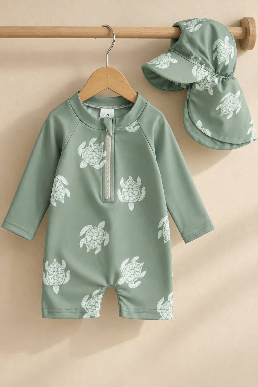 Combinaison Tortue Bebe - Vert