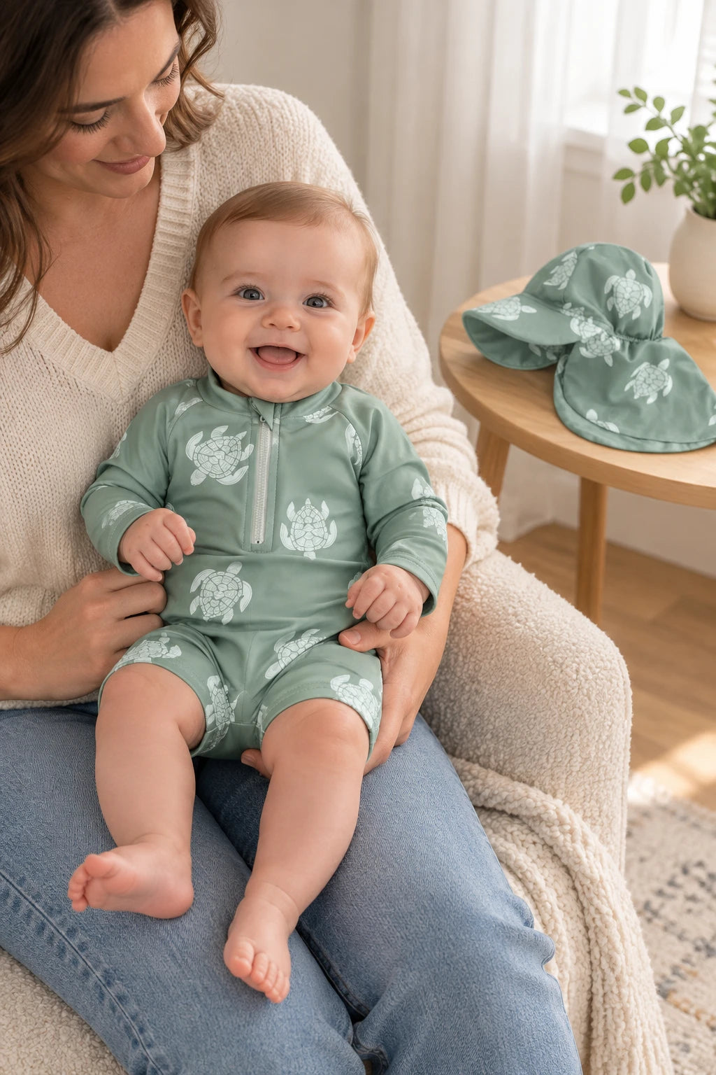 Combinaison Tortue Bebe - Vert