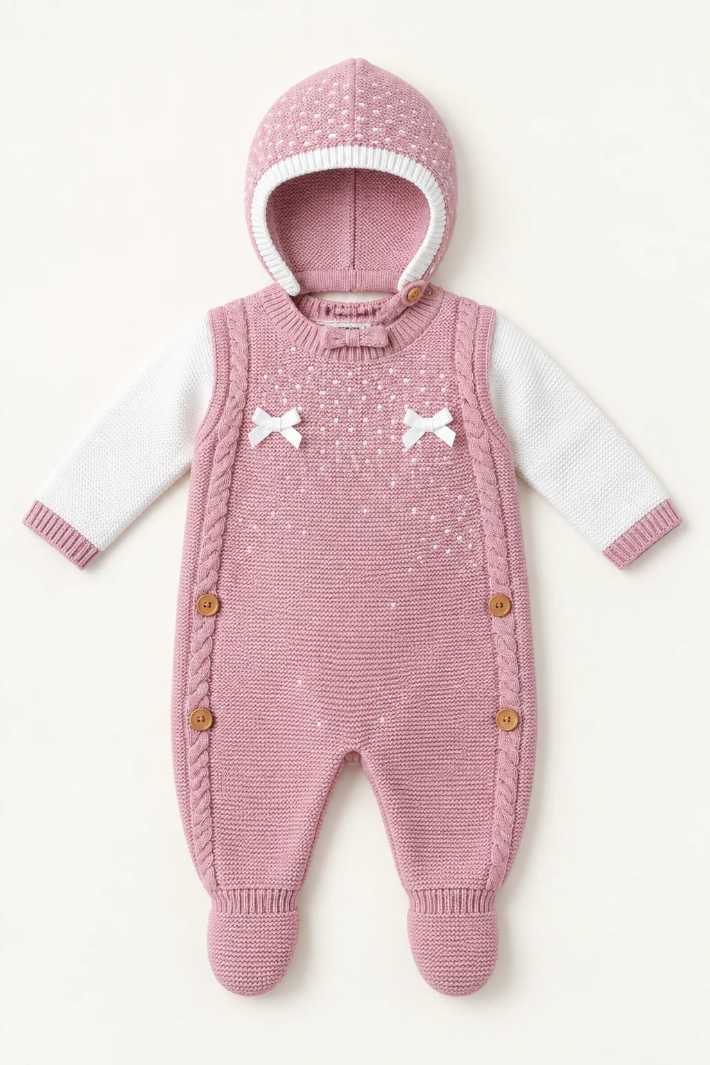 Combinaison Tricot Bébé Fille