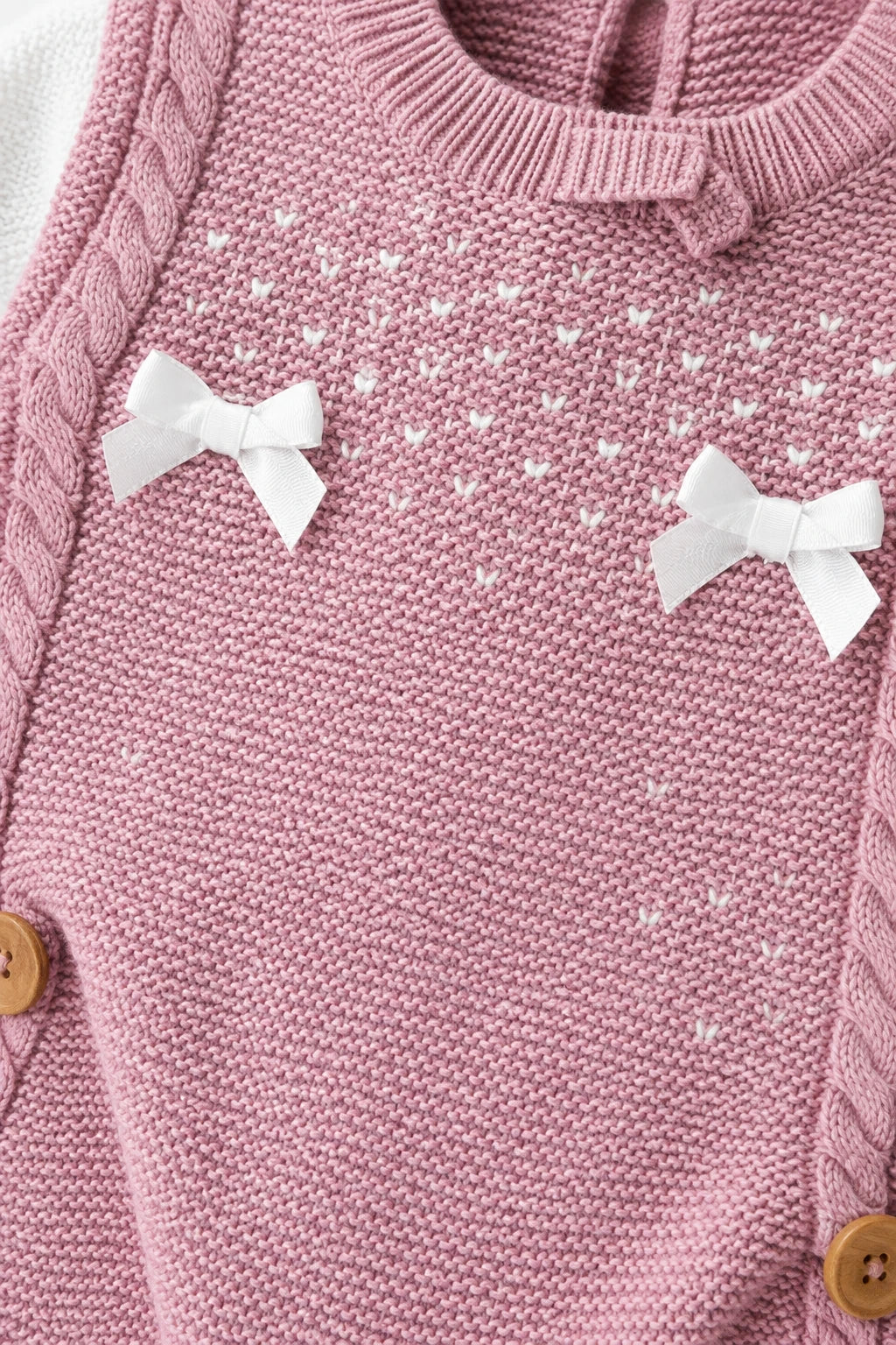 Combinaison Tricot Bébé Fille