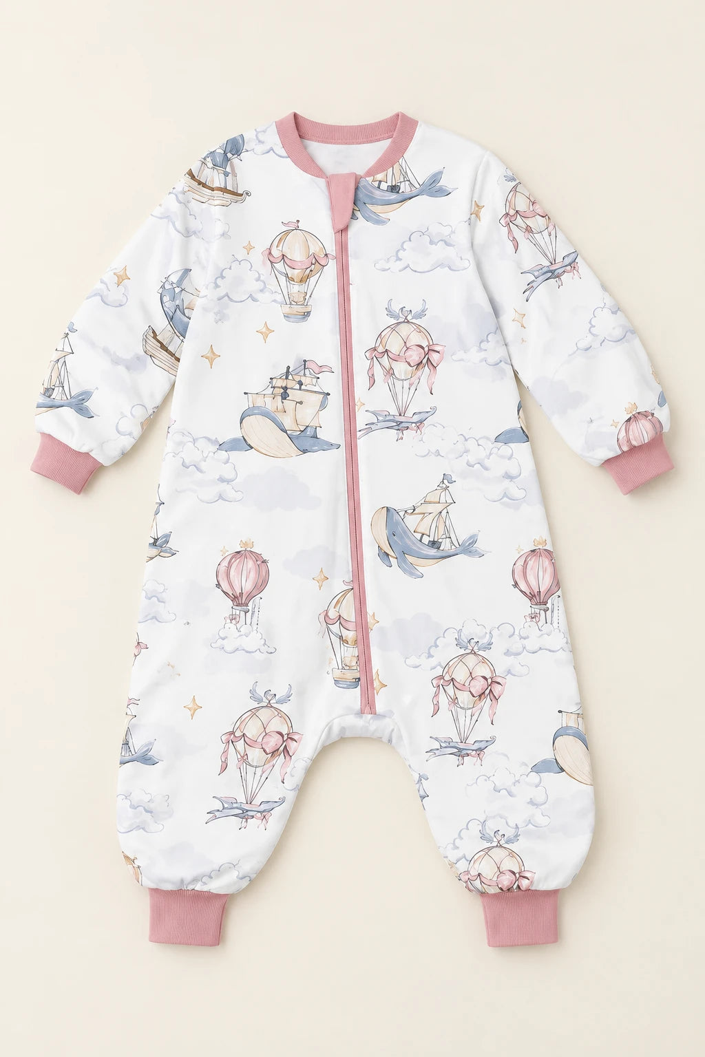 Gigoteuse Avec Jambes - Montgolfière Rose Tog 0.5