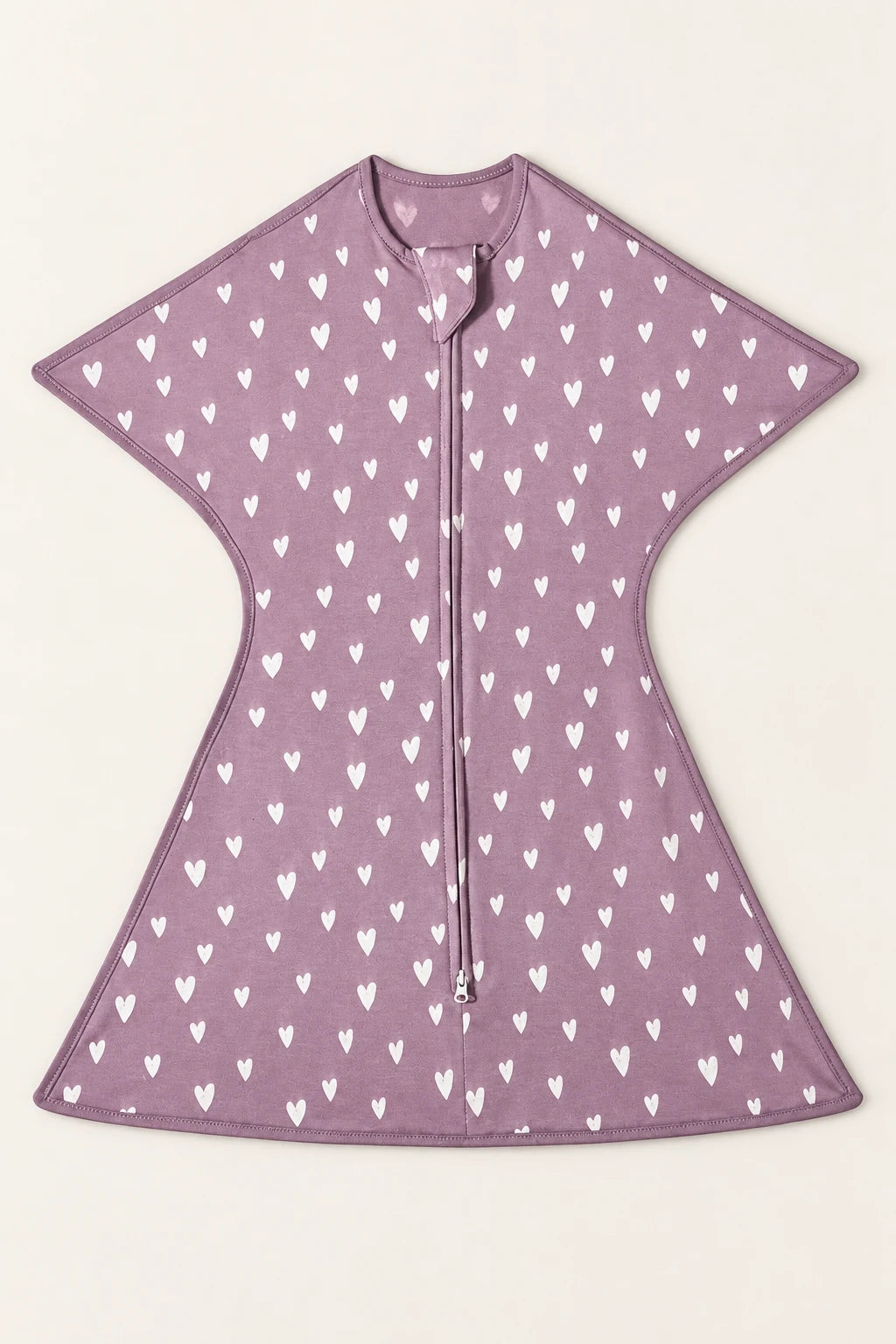 Gigoteuse Coton - Coeur Violet
