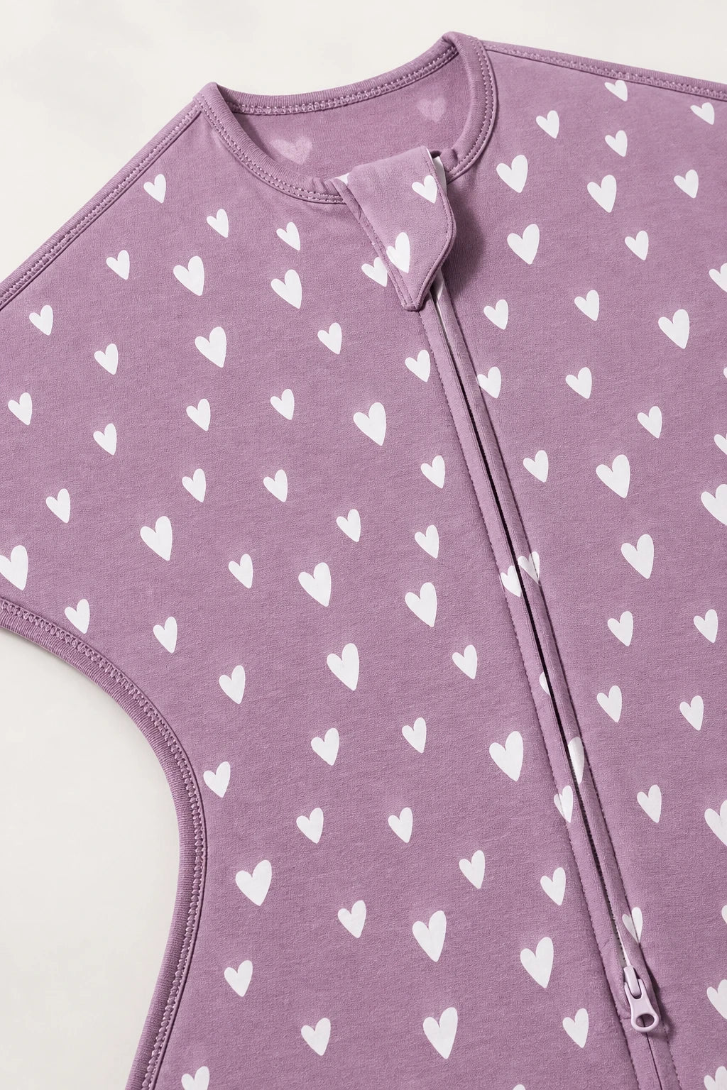 Gigoteuse Coton - Coeur Violet