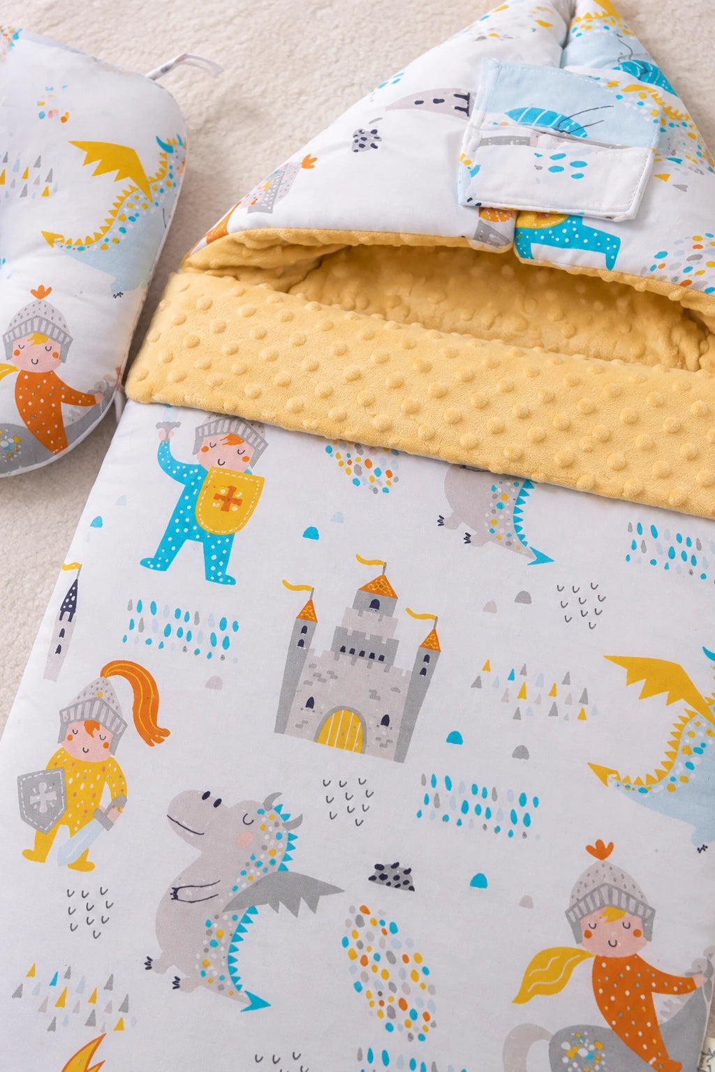 Gigoteuse Coton En Flanelle Gaufrée Pour Poussette