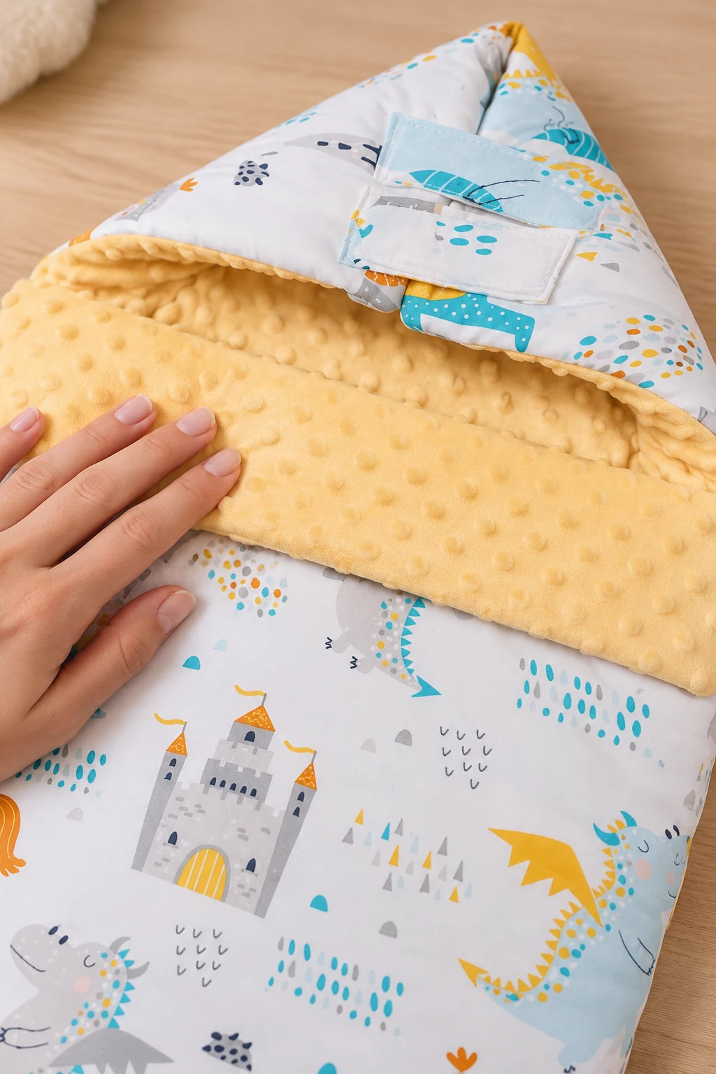 Gigoteuse Coton En Flanelle Gaufrée Pour Poussette
