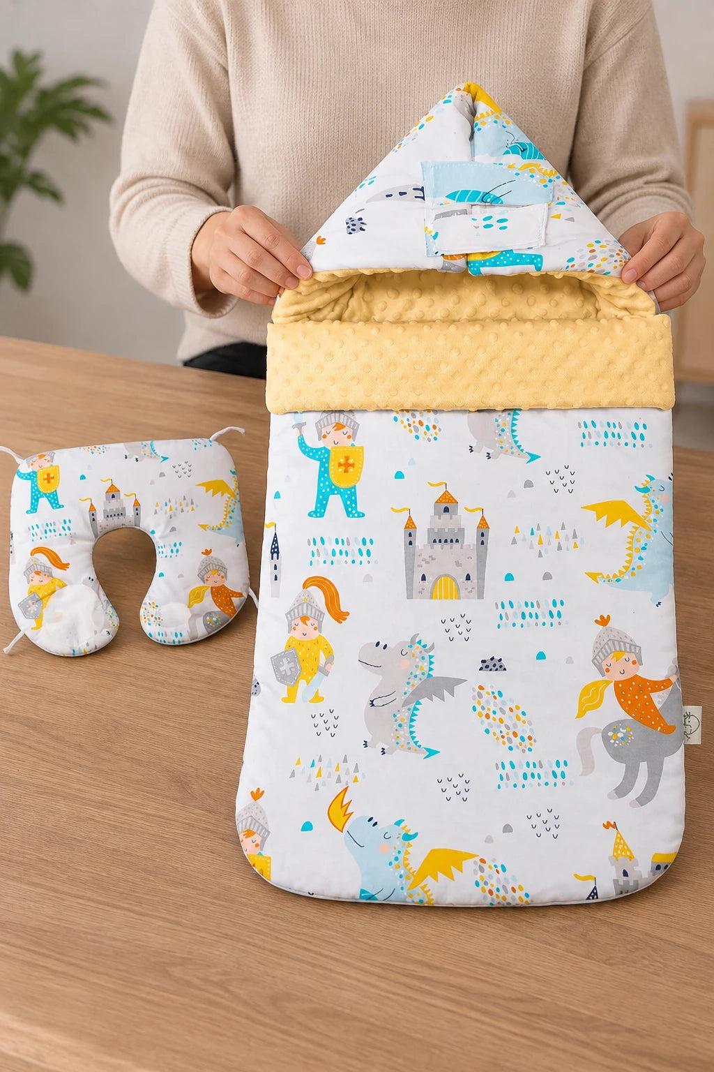 Gigoteuse Coton En Flanelle Gaufrée Pour Poussette
