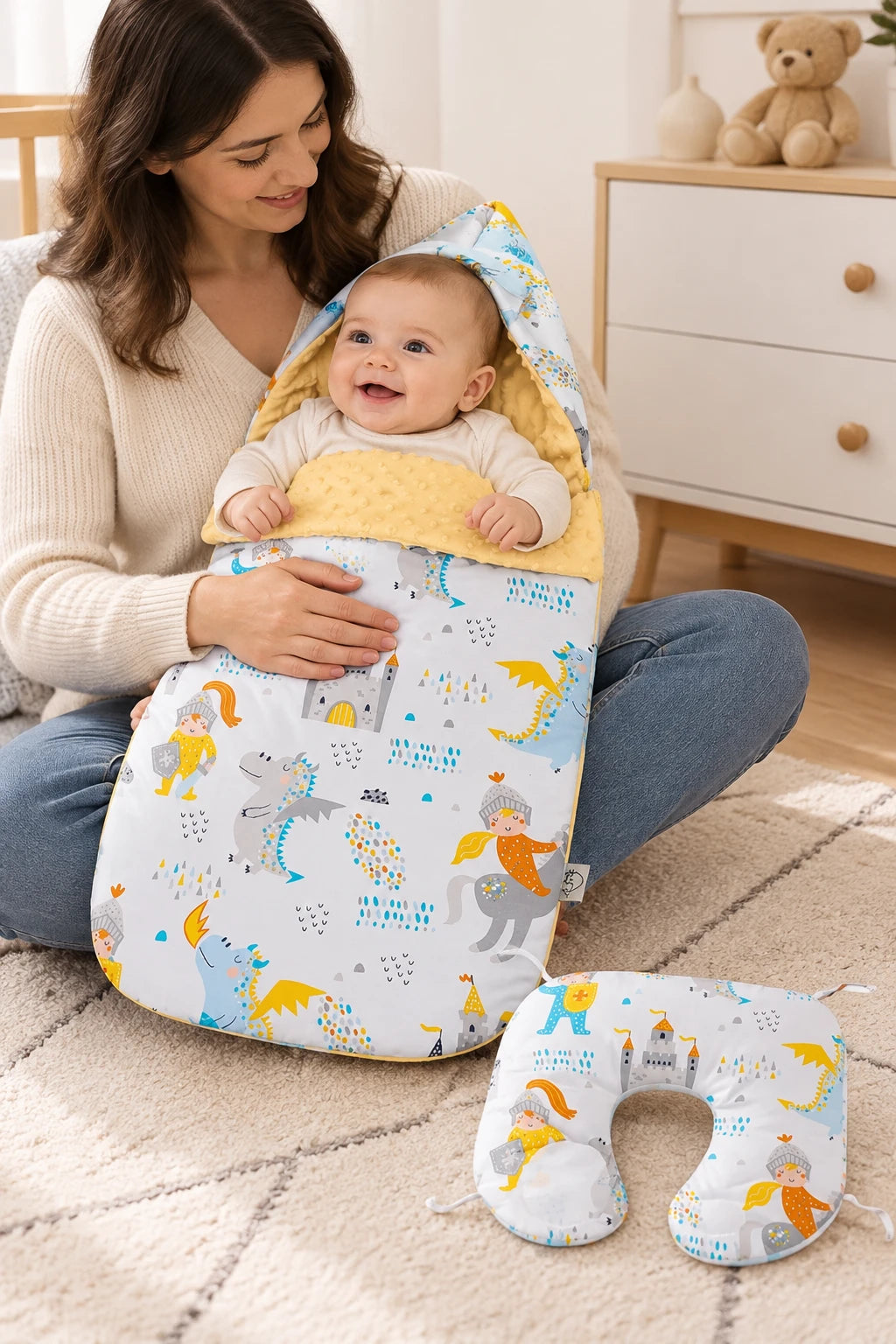 Gigoteuse Coton En Flanelle Gaufrée Pour Poussette