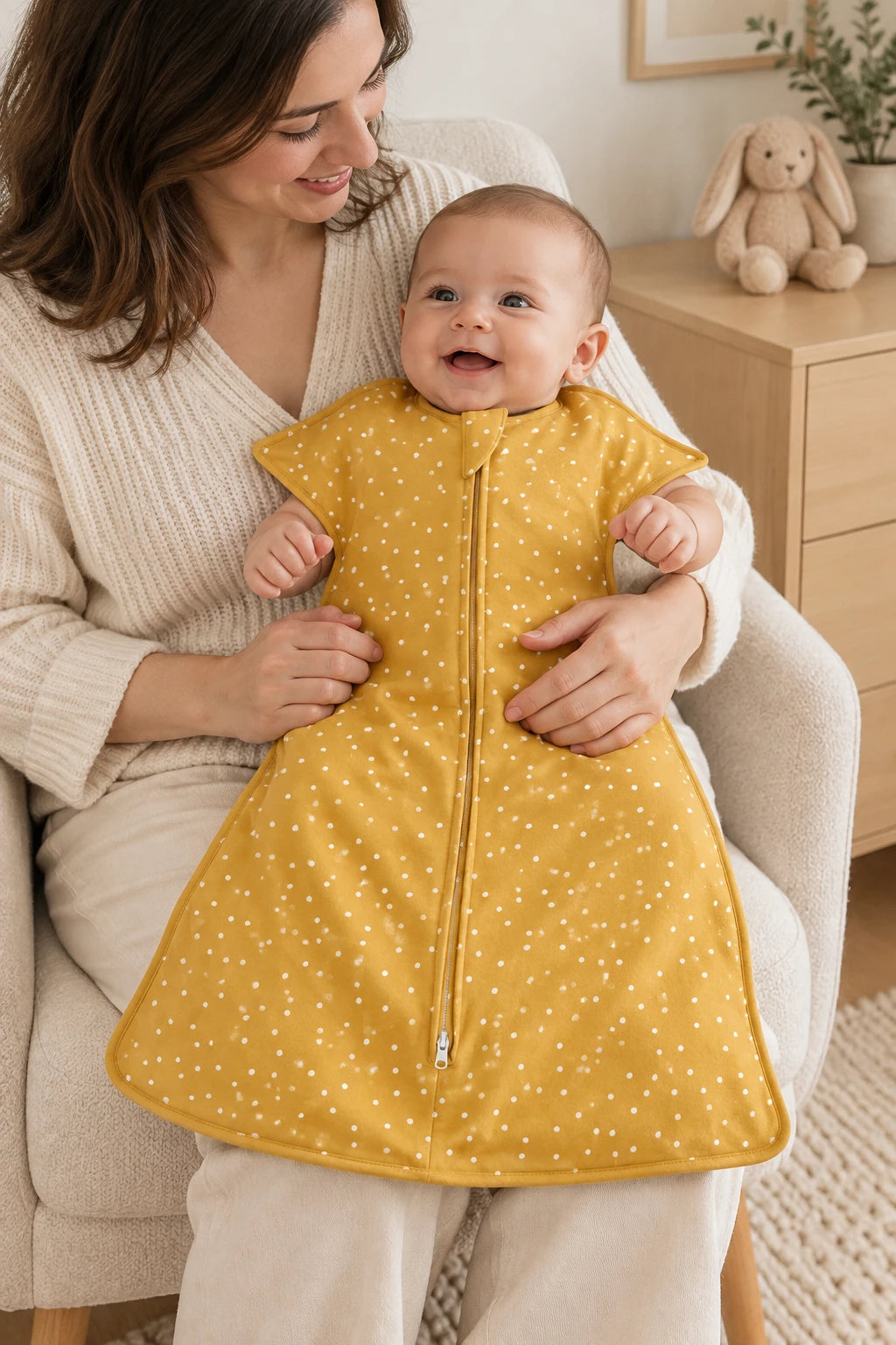 Gigoteuse Coton - Jaune