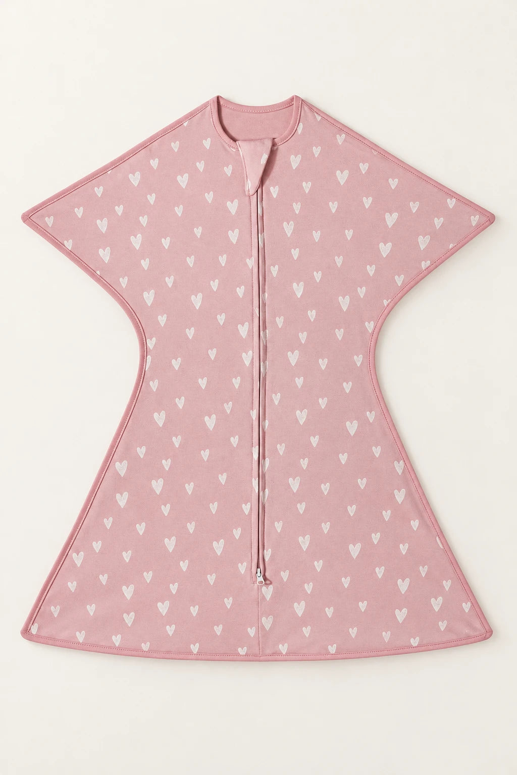 Gigoteuse Coton -  Rose Coeurs